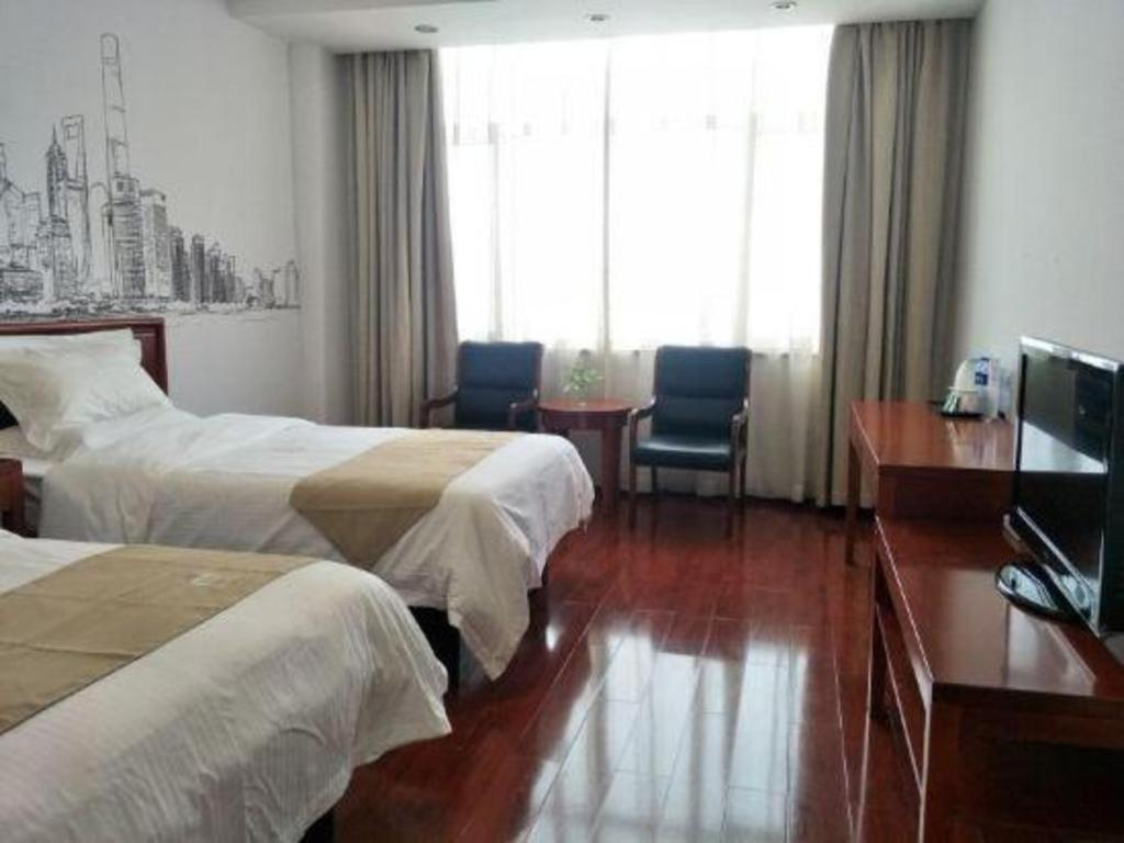 Greentree Inn Tianjin Wuqing Distric Bohai Market Екстер'єр фото