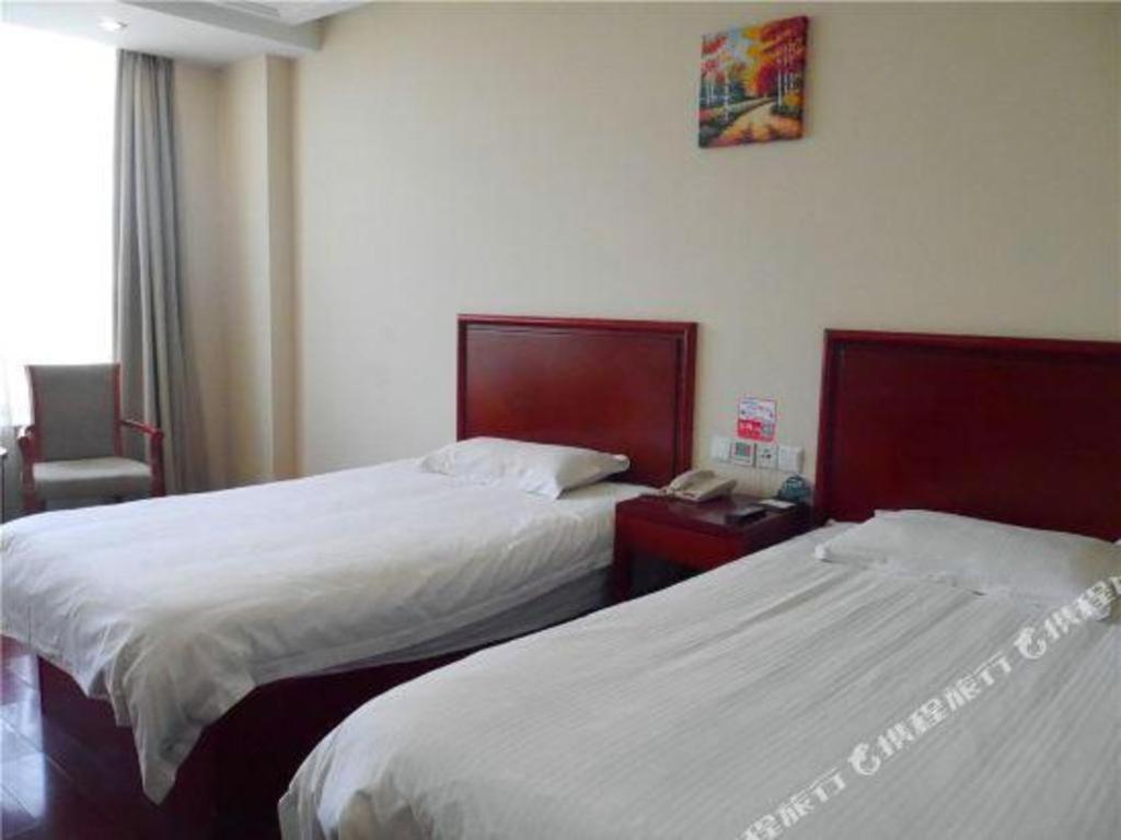 Greentree Inn Tianjin Wuqing Distric Bohai Market Екстер'єр фото
